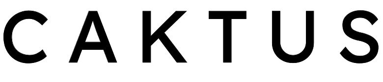 CAKTUS black logo CAKTUS black logo