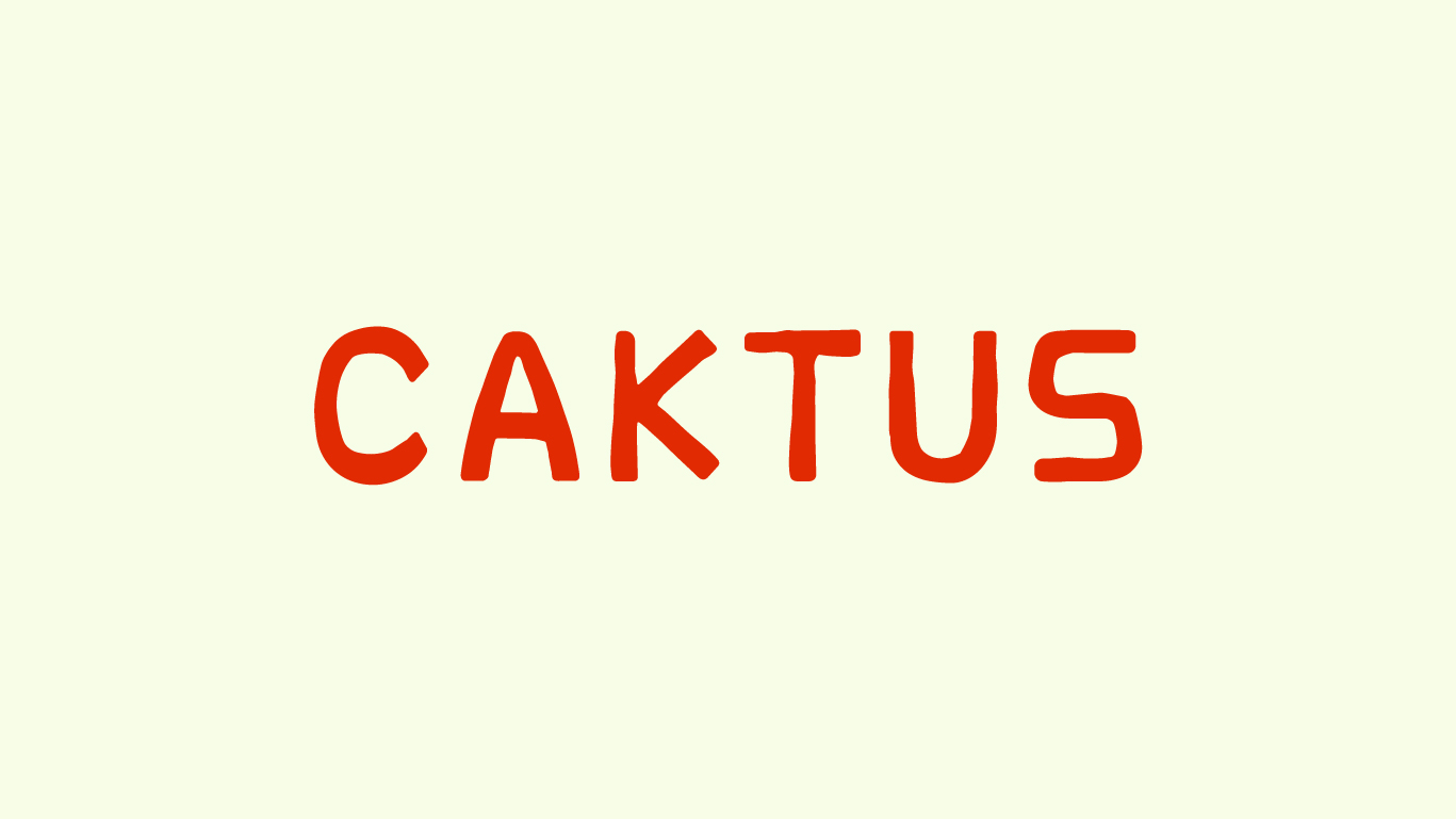 CAKTUS black logo